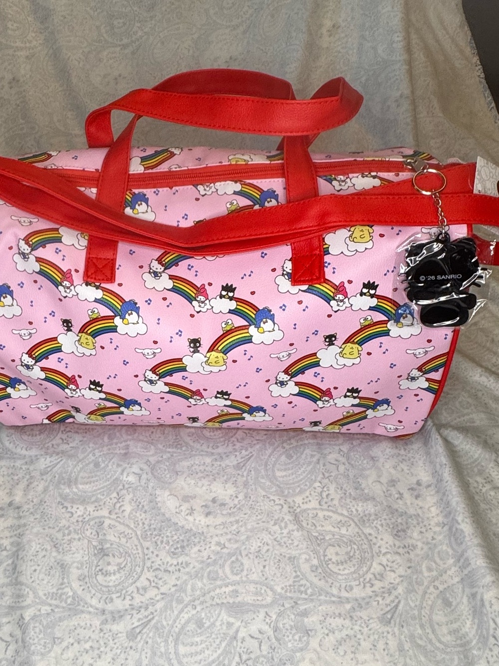 Hello Kitty & Friends Rainbow Character Travel Duffle Bag - Picture 5 of 7